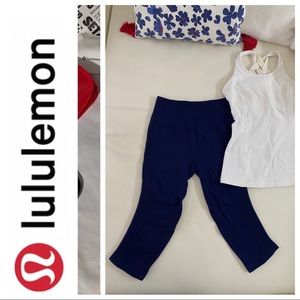 🍋 Lululemon crop leggings